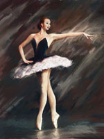 Kunstdruck Tanz Ballet - Ballerina no3