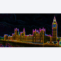 Kunstdruck London - Houses of Parliament