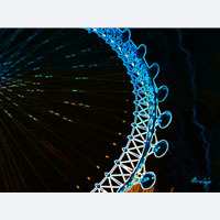 Kunstdruck - Poster - London Eye no3