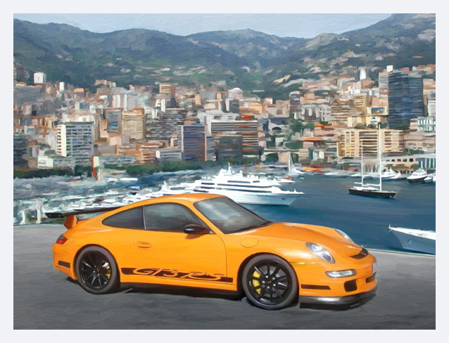 Kunstdruck - Poster - Porsche 911 GT3 RS