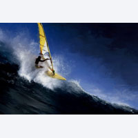 Kunstdruck - surfing no14