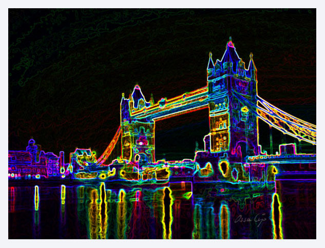 Kunstdruck - London Tower Bridge